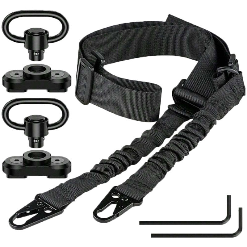 Tactical Gun Straps Double Point Strap Qd Strap Retaining Ring Multifunctional