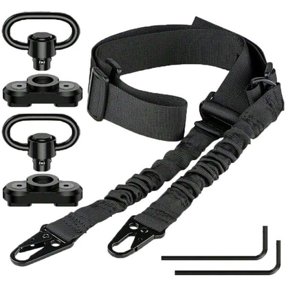 Tactical Gun Straps Double Point Strap Qd Strap Retaining Ring Multifunctional