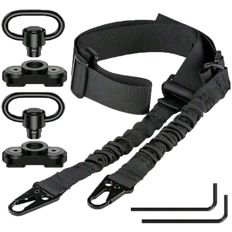 Tactical Gun Straps Double Point Strap Qd Strap Retaining Ring Multifunctional