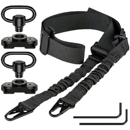 Tactical Gun Straps Double Point Strap Qd Strap Retaining Ring Multifunctional