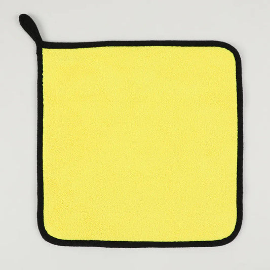 Thick Coral Fleece Car Wash Towels - Double-Sided