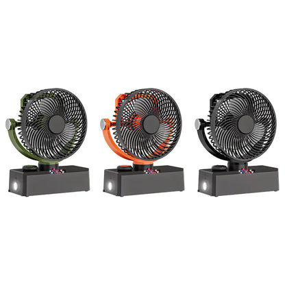 New Outdoor Camping Fan with Timer and Light