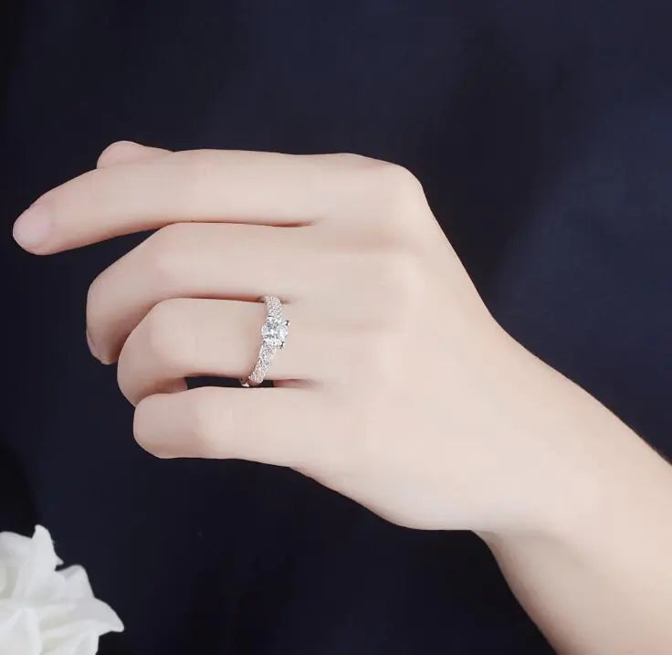 Travel Ring, Imitation Diamond Engagement Ring