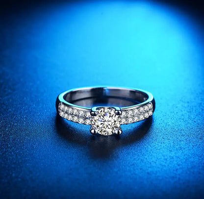 Travel Ring, Imitation Diamond Engagement Ring