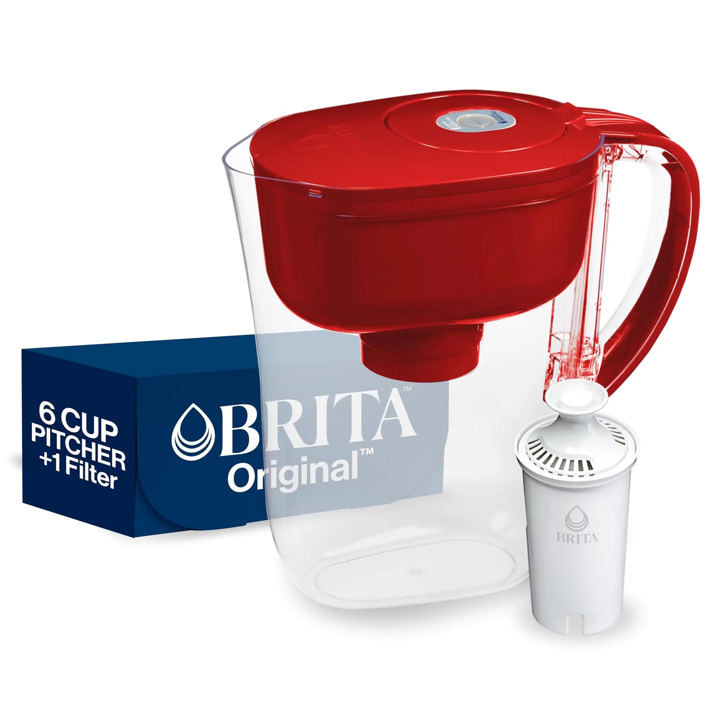 Brita Metro Water Filter Pitcher with SmartLight