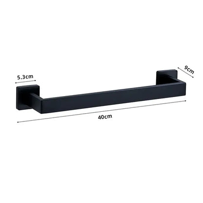 Wall-Mounted Stainless Steel Bathroom Hardware Set