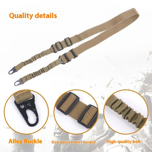 Tactical Gun Straps Double Point Strap Qd Strap Retaining Ring Multifunctional