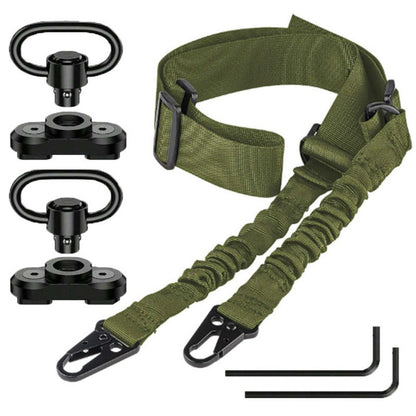 Tactical Gun Straps Double Point Strap Qd Strap Retaining Ring Multifunctional