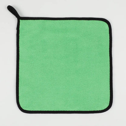 Thick Coral Fleece Car Wash Towels - Double-Sided